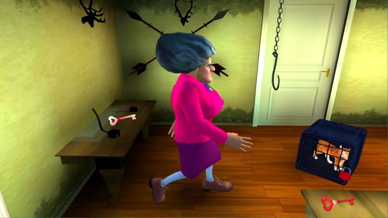 Scary Teacher 3D: Steal the Magic Key to Free the Poor Cat from Prison