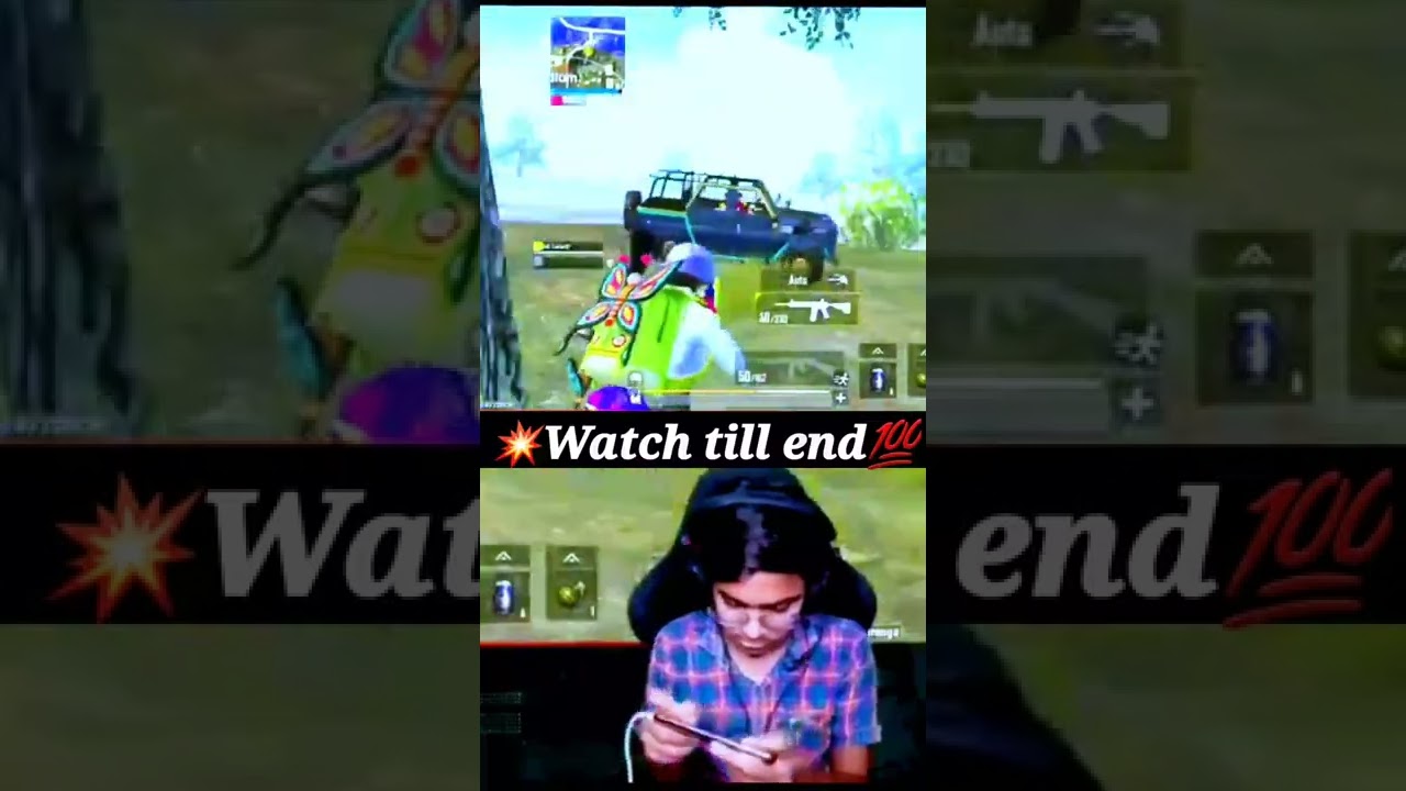 💥Wait for end | God tushar op 1v4 clutch |Pung mobile lite |
