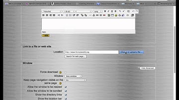 Add, Delete, Move, Show and Hide Links on Main Page of Moodle 1.9 Course