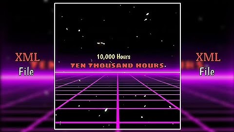 Ten Thousand Hours🎧⏸💕Alight Motion Preset Xml file💯check description box ⤵️⤵️⤵️