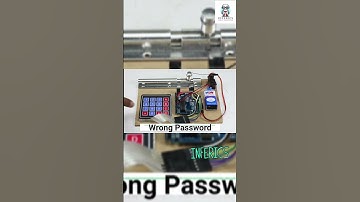Smart Door Lock System 🔐 | Arduino Project using keypad #shorts #automation #arduino #useful