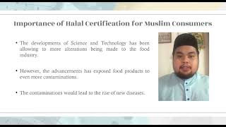 ISC600: A STUDY ON THE AWARENESS OF HALAL CERTIFICATION AMONG MUSLIM CONSUMERS IN MALAYSIA