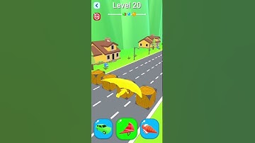 🔥 Shape -Shifting & Transform The Character 👀 Level - 20 #gameplay #shorts