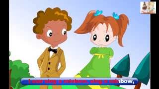 Teach your child English Colors- Song:I can sing the rainbow