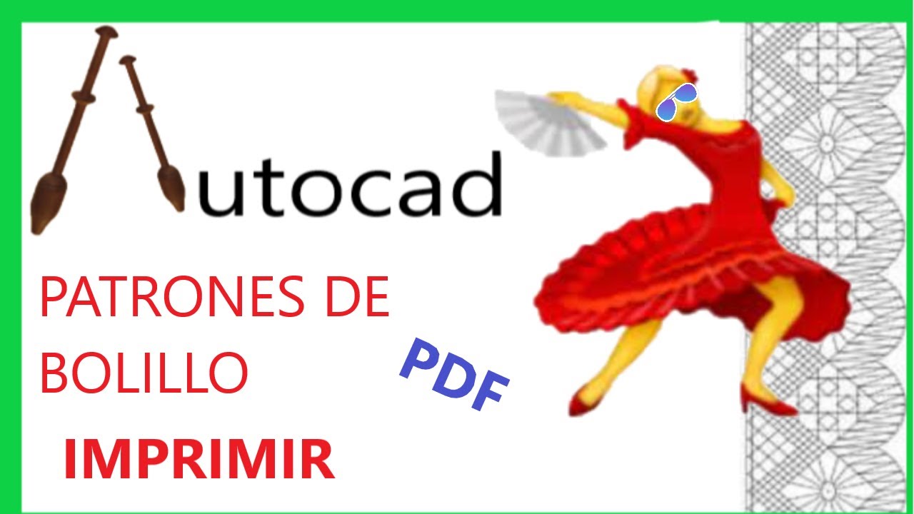 IMPRIMIR. Patrones de bolillo en Autocad