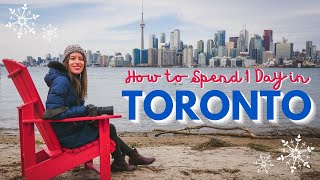 Perfect DAY in TORONTO, Canada ❄️ | Things TO DO with 24 Hours in DOWNTOWN Toronto in WINTER ??