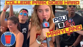 Maryland Tailgate Interviews - COLLEGE PARK RAGES