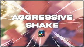 How To Make This Clean Camera Shake \\ Davinci Resolve No Plugins \\ FREE PRESETS