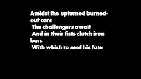 machine head_ the sentinel lyrics