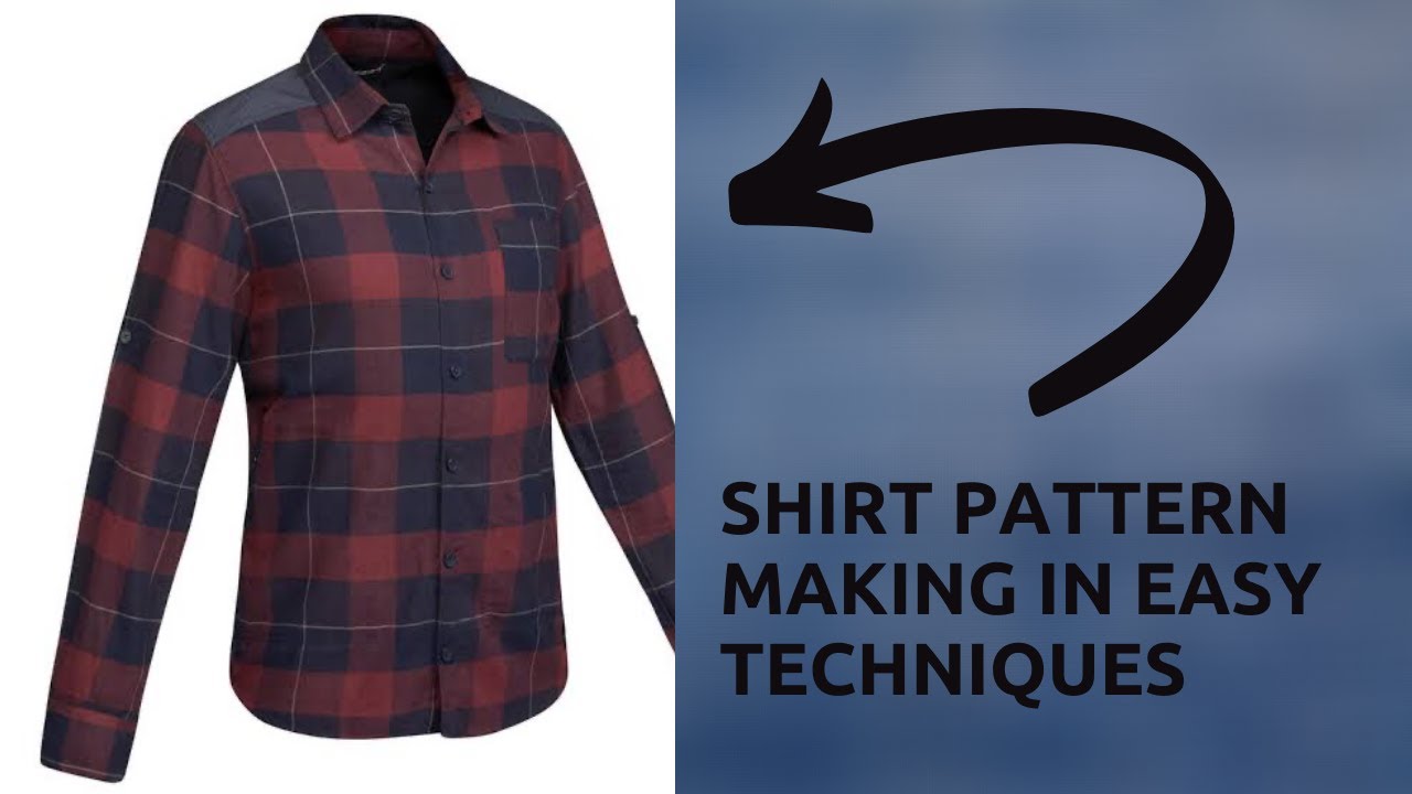 SHIRT PATTERN MAKING IN EASY TECHNIQUES|EDZ FASHION TV