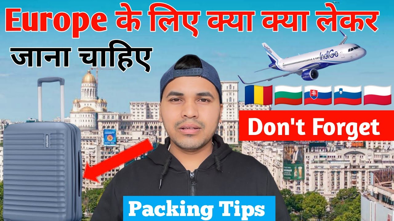 What should You Bring To ✈️Europe Romania 🇷🇴 || Luggage 🧳 Packing Tips 🌍