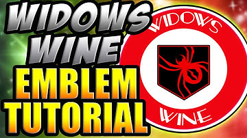 EASY "Widows Wine" Emblem Tutorial (Call of Duty: Black Ops 3)