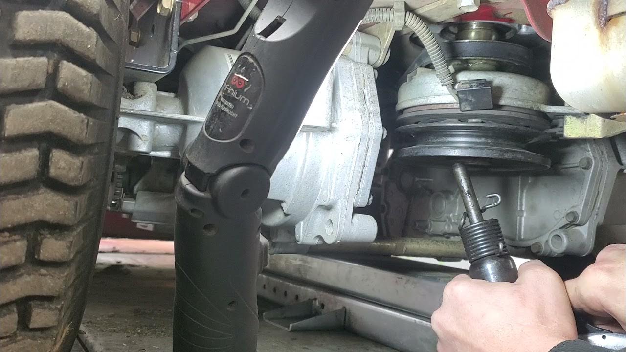 How To Remove Electric PTO Clutch Without A Puller On Zero Turn Riding