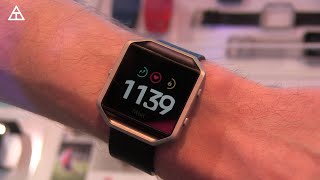 Fitbit Blaze Hands On at CES 2016
