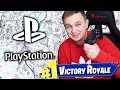 RAFA GRA PIERWSZY RAZ W FORTNITE NA PS4!🎮