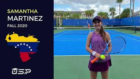 Samantha Martinez - Tennis Recruiting Video - Fall...