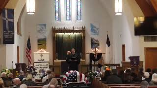 Pronske, Ervin L.  Funeral service