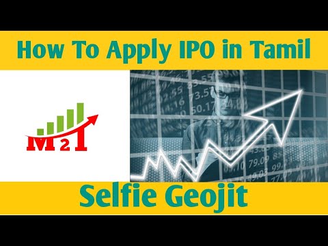 How To Apply IPO in Tamil / IPO Apply live Demo / IPO Apply at Selfie Geojit App