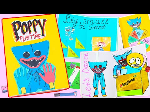 Поппи ПлейТайм с Хагги Вагги/ Как сделать Игровая книга своими руками/ Poppy Playtime Gaming Book 2