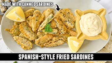 Got Canned Sardines? Make these Spanish-Style Fried Sardines