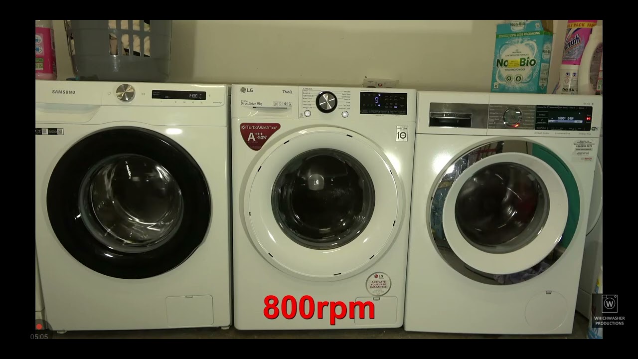 Course d'essorage Samsung lg bosch 1400tourmin et 1600tourmin 