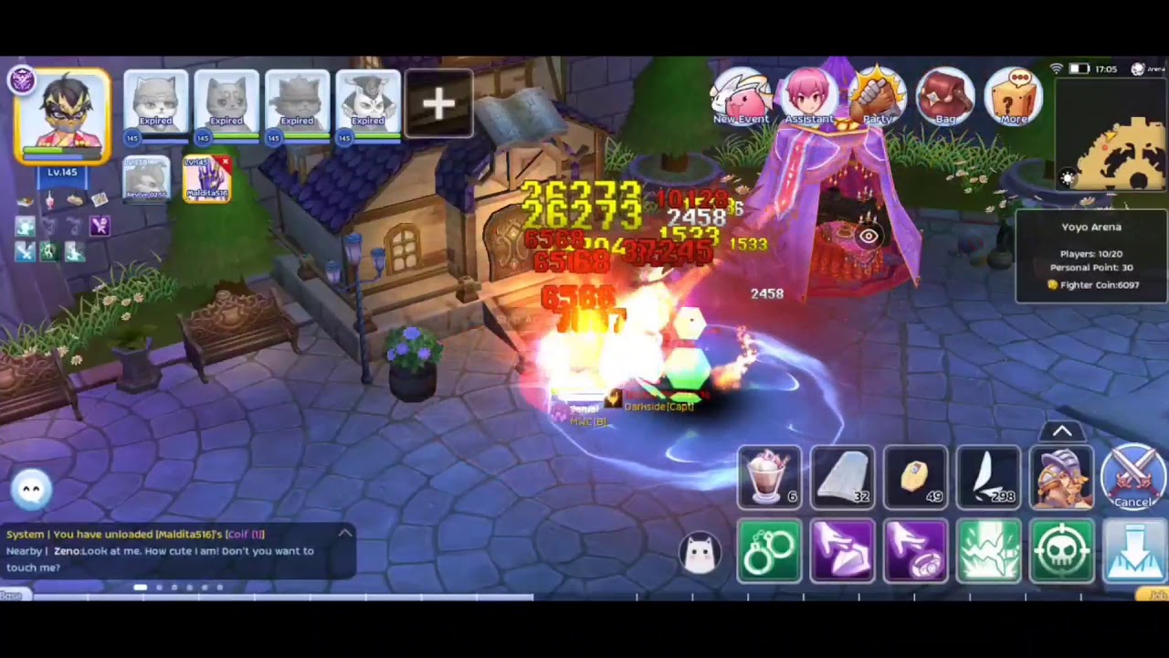 Ragnarok Mobile Phantom Dancer Freezing Bow PvP