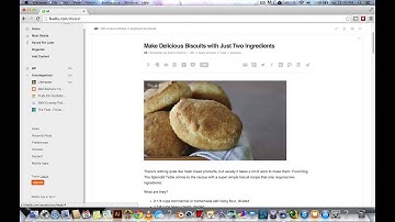 A Basic Introduction to using an RSS Reader like Feedly