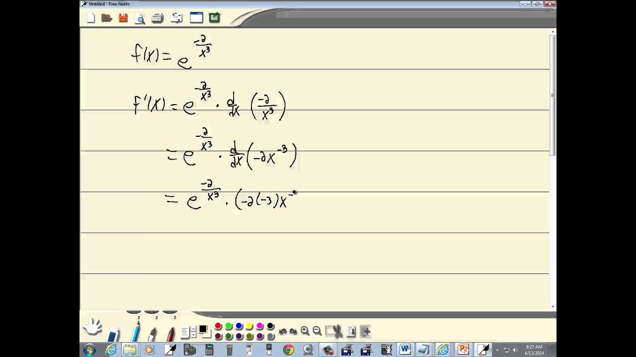 Calculus for Business_Economics - Homework - Derivatives of Exponential ...
