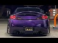 G35 gets full color change midnight purple tinybot vinyl