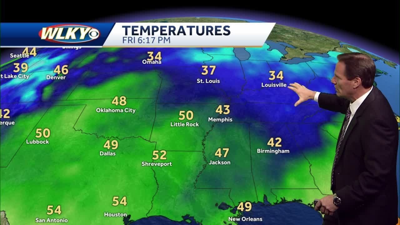 Turning milder again through the weekend - YouTube