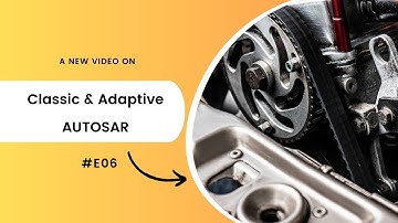 Difference between classic and Adaptive AUTOSAR #E06 | Aishwarya Pattar