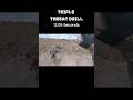 Rifle to Pistol TRANSITION Drill 🔫💥 | Triple Threat Shooting Challenge #Shorts #Army #Infantry
