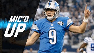 Matthew Stafford's Fake Spike Mic'd Up vs. Cowboys (2013) | #MicdUpMondays | NFL Resimi