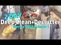 *2 DAY* DEEP CLEAN DECLUTTER ORGANIZE | CLEANING MOTIVATION | MINIMALISM + MOVING PREP
