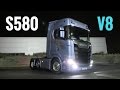 2017 SCANIA S580 V8 Truck - What Do The Drivers Think? - Stavros969 4K