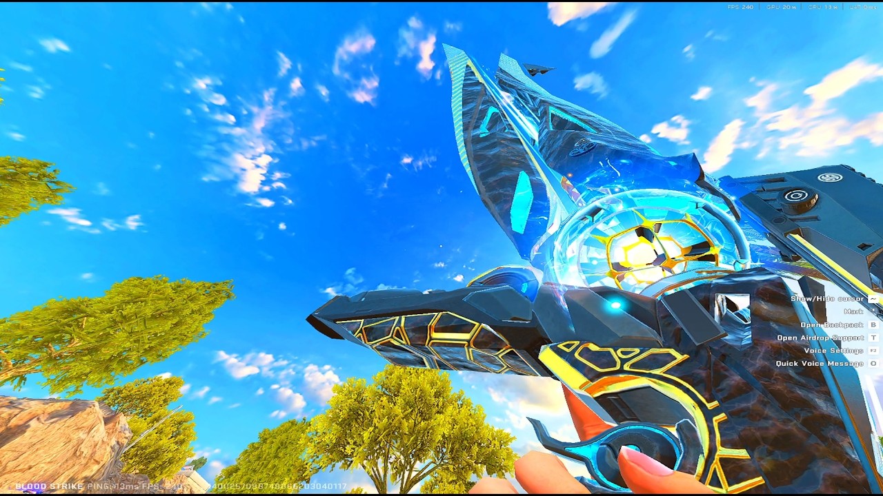 BLOOD STRIKE - 30 KILLS SOLO VS SQUAD - M4 + VOID AK - ULTRA GRAPHICS RTX 5070TI!!!