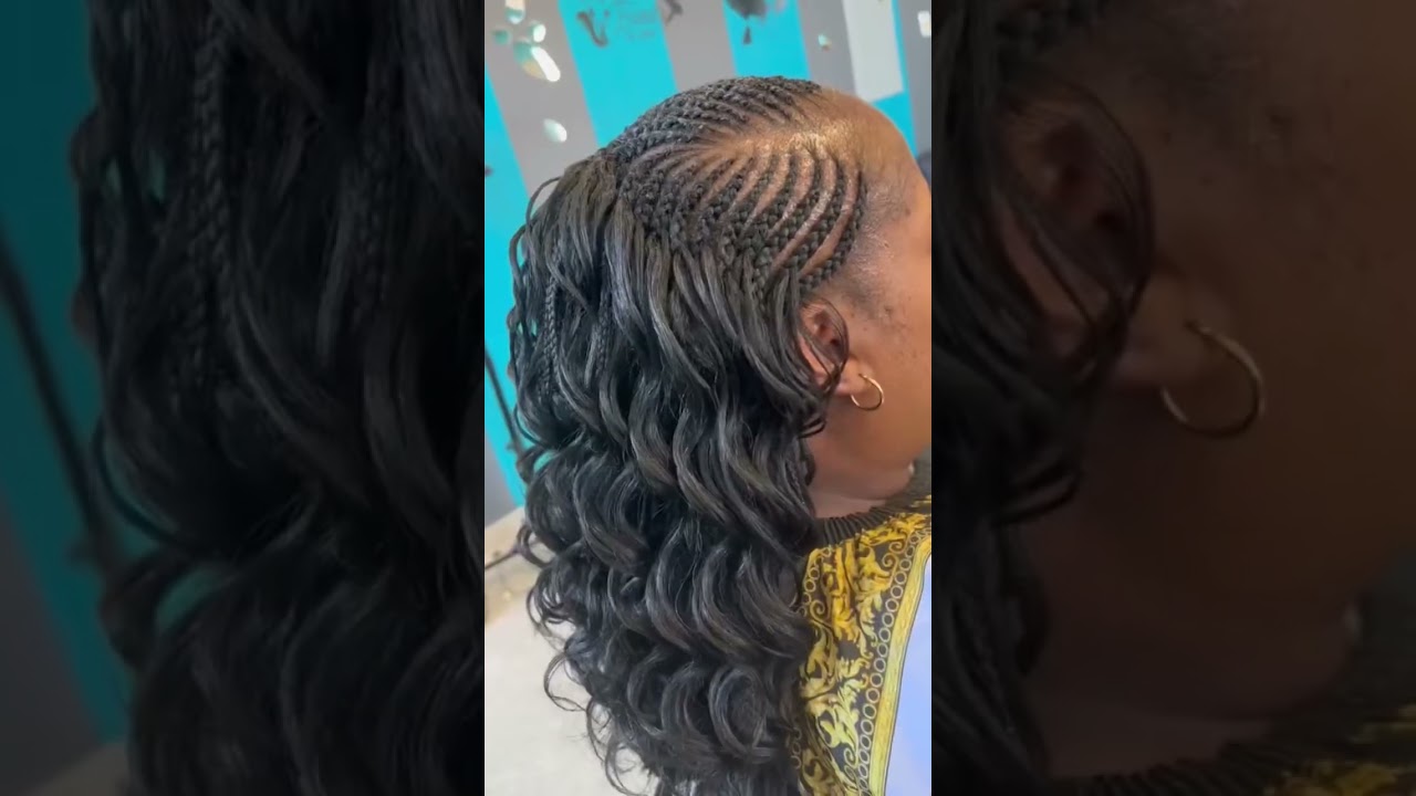 Tree braids cornrows