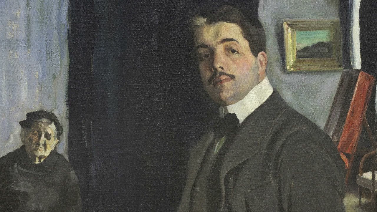 Леон Бакст. Портрет Дягілєва Сергія Павловича. Lеon Bakst. Sergei Diaghilev.