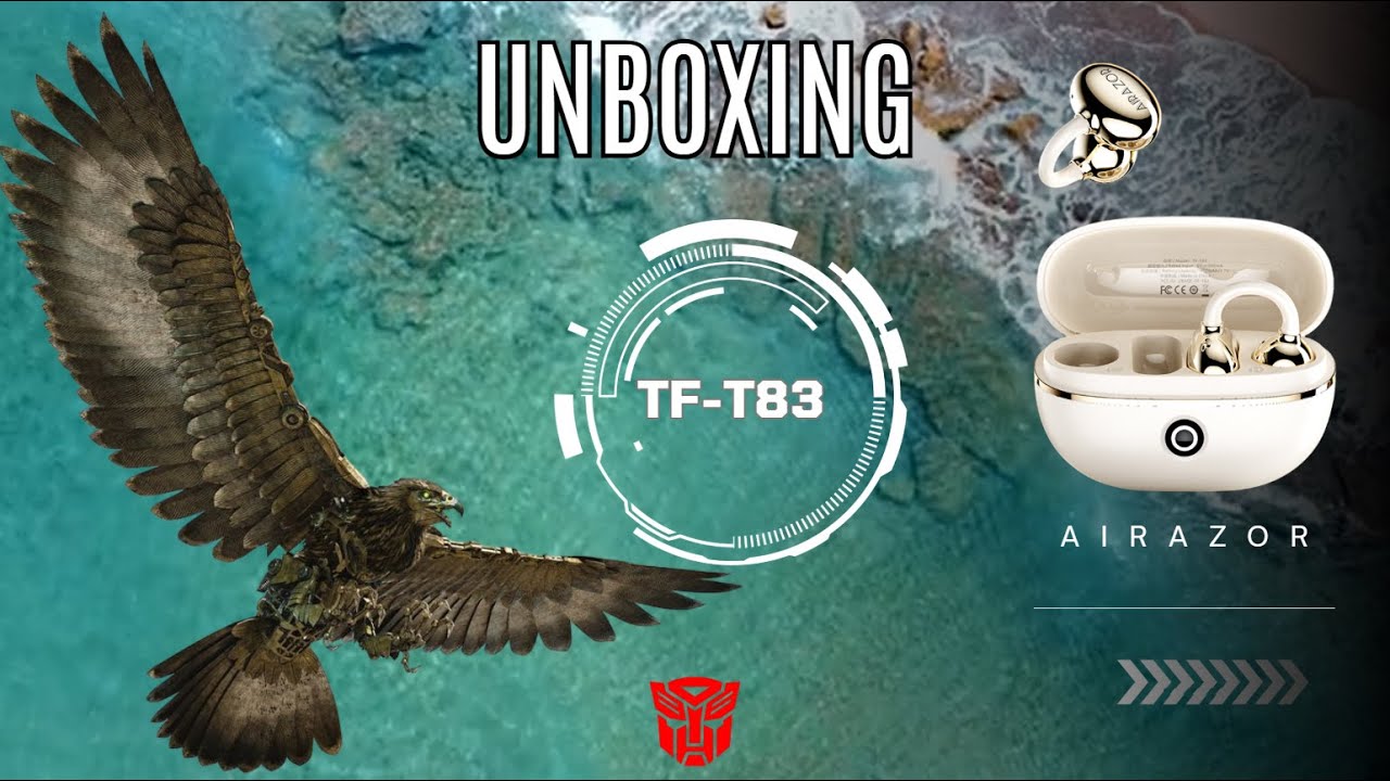 Unboxing - Transformers Airazor TF-T83 Clip-on Bluetooth Wireless Earphone with Microphone