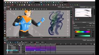 Bitmap Drawing in Toon Boom Harmony 11