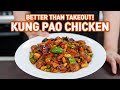 Perfect but Easy KUNG PAO CHICKEN at Home l Better Than Restaurants