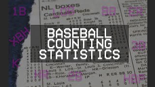 Baseball Stats: Counting Stats by Sports Explained 34,667 views 2 years ago 16 minutes