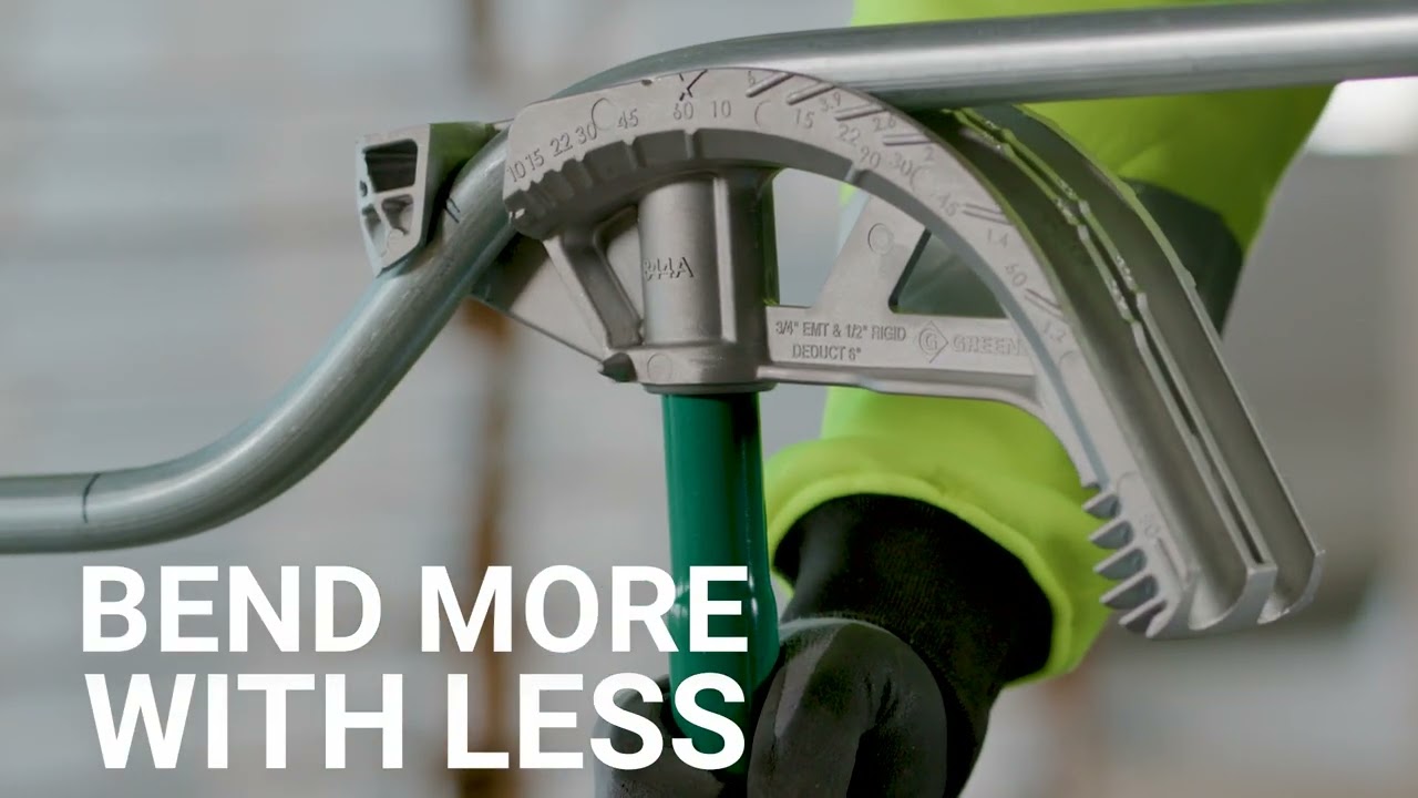 Greenlee 844AH Dual-Shoe Hand Bender with Handle 1/2