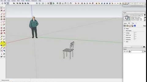 Học SketchUp cực dễ phần 4 (vẽ bàn chân sắt mặt gỗ)
