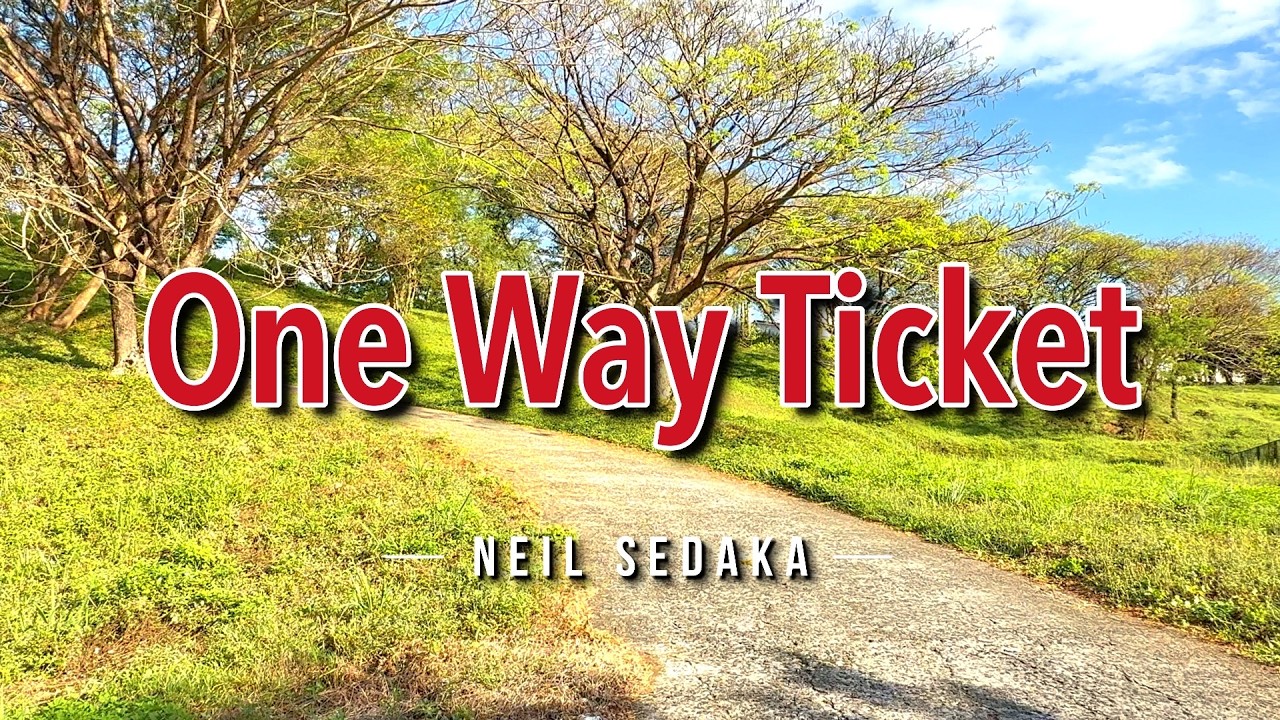 ONE WAY TICKET - (Karaoke Version) - in the style of Neil Sedaka