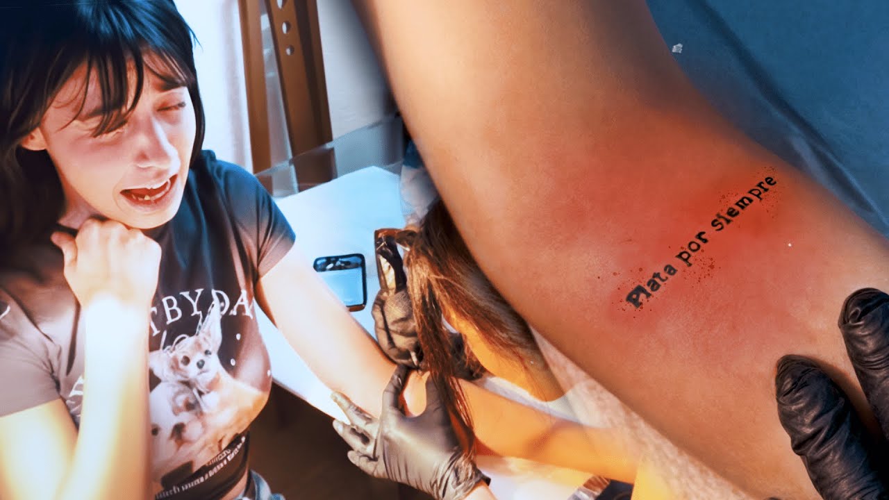 Mi primer tatuaje, plata por siempre, no duele nada. lo recomiendo | NISSAXTER