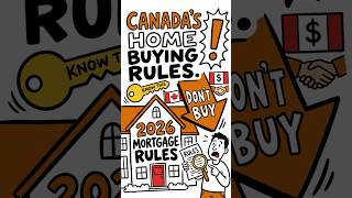 🏠 Canadian Mortgage Rules You MUST Know Before You Buy #shorts #canadianrealestate #personalfinance