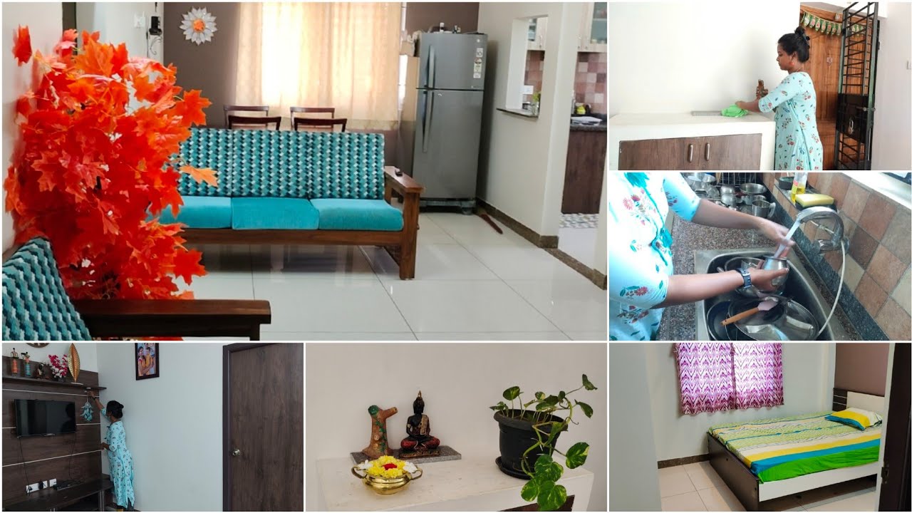 30mins Full home cleaning routine tamil, housewife time management tips/ Daily cleaning routine vlog