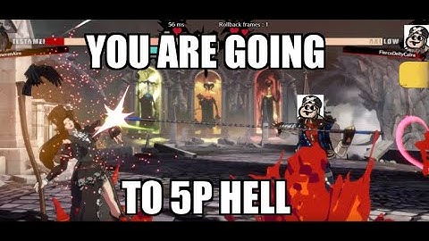 Teaching frame data to a masher (GGST)