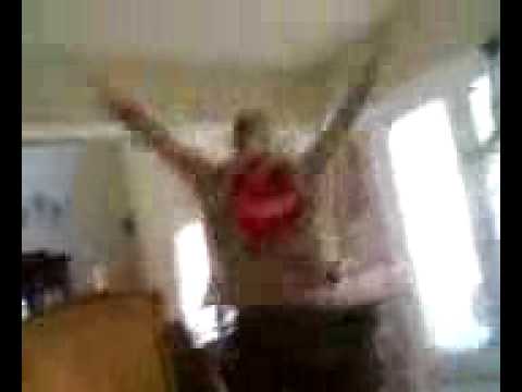 Friend dancing to chicken fried by zac brown band